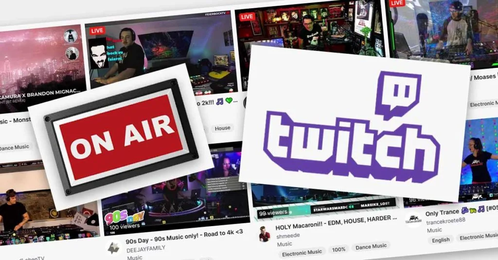 Can you legally DJ on twitch?