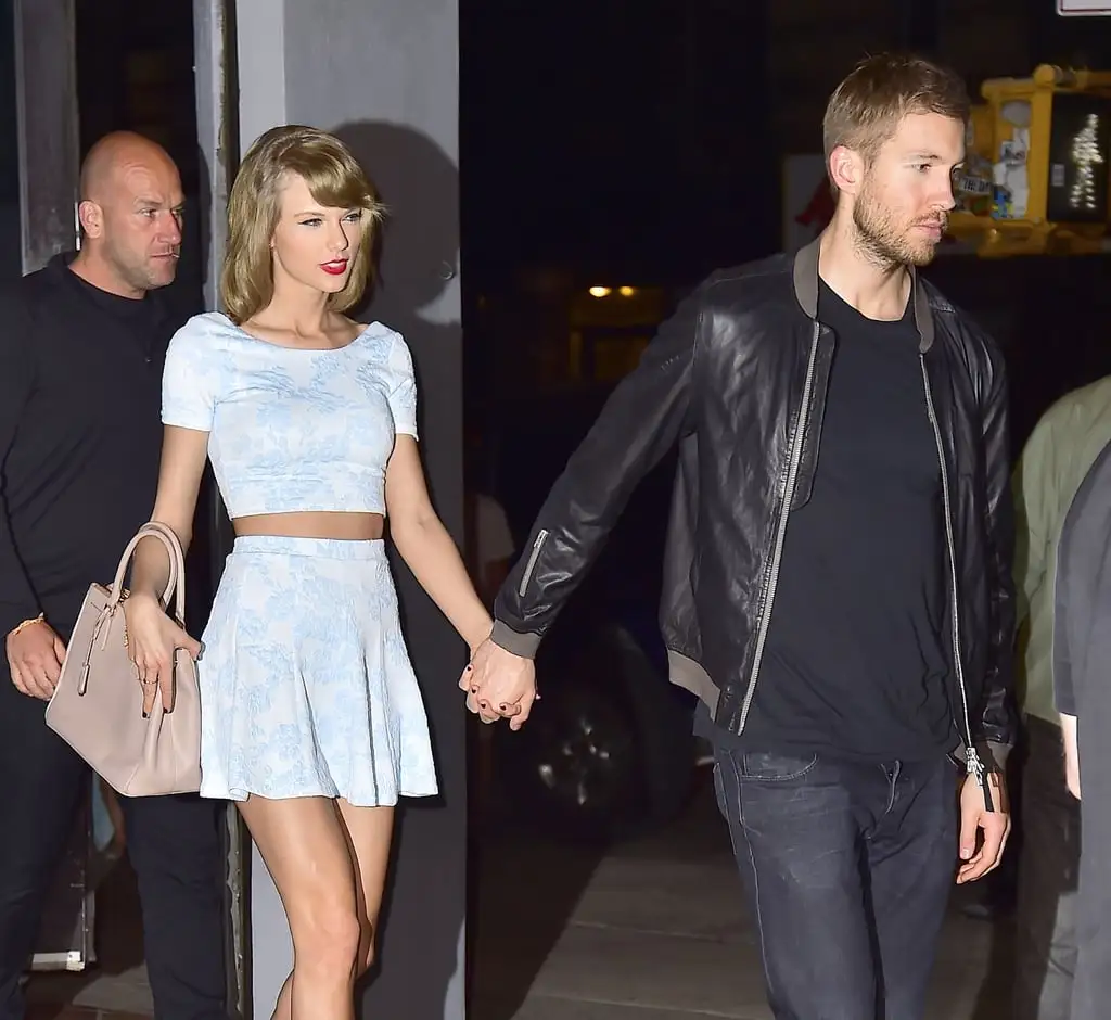 How old were Taylor and Calvin when they dated?