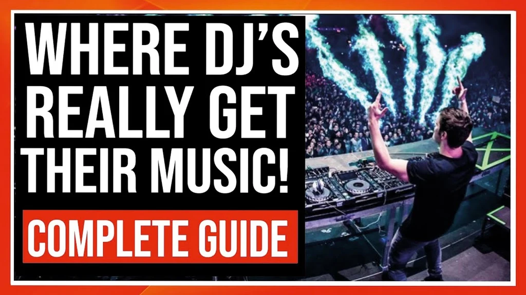 Where do top DJs get their music?