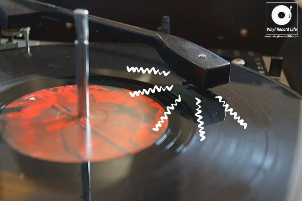 Do new turntables crackle?