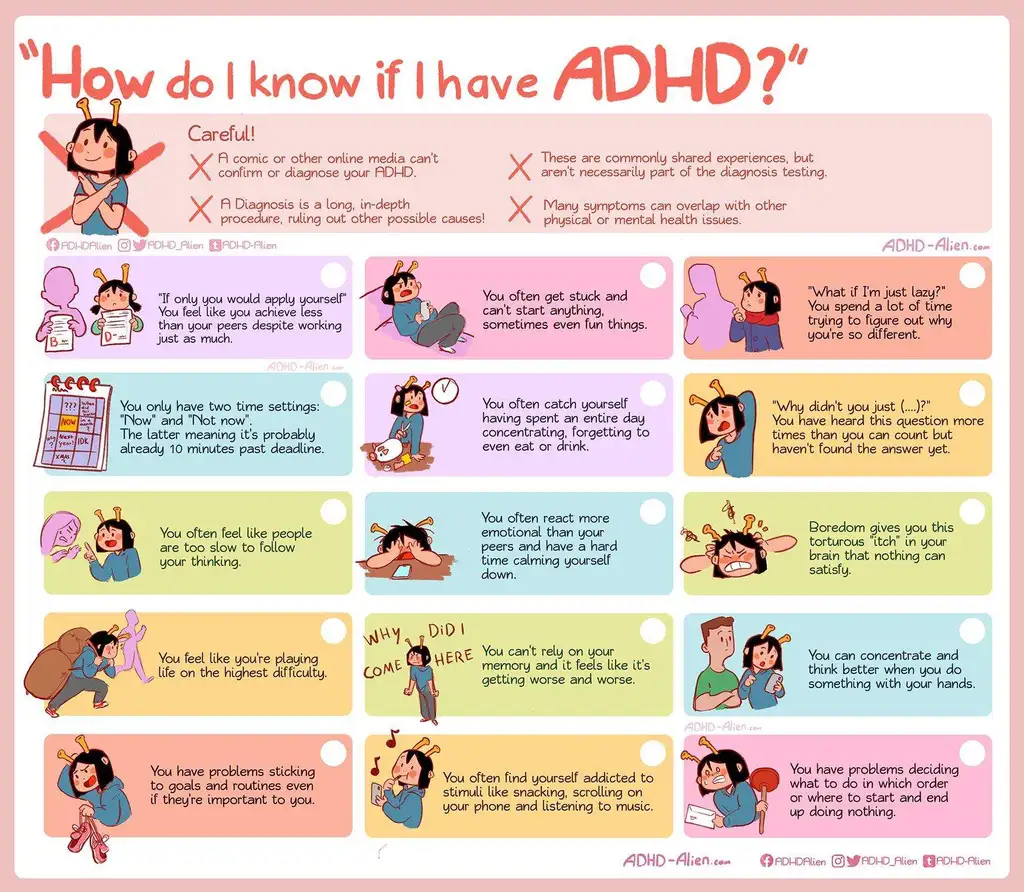 Do people with ADHD like clubbing?