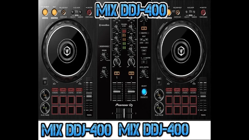 How do you record a mix on DDJ 400?