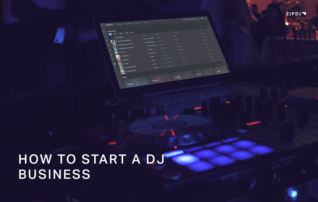 How do I start a DJ business?