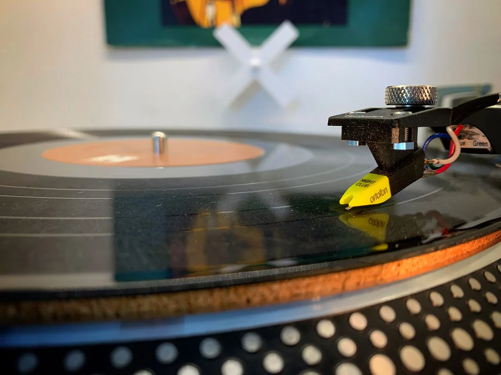 How do you keep dust off vinyl records?