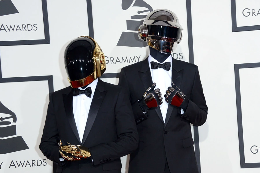 How long did Daft Punk hide their identity?