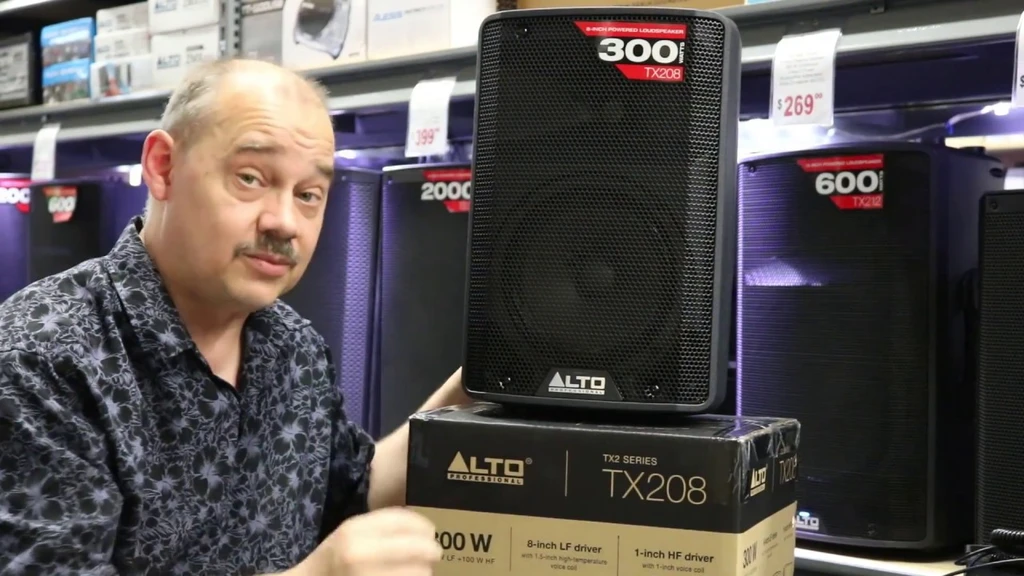 How loud is 300 watts speaker?