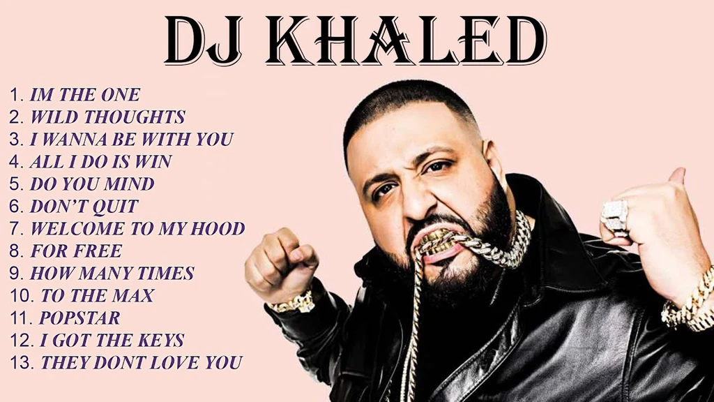 How many albums did DJ Khaled make?
