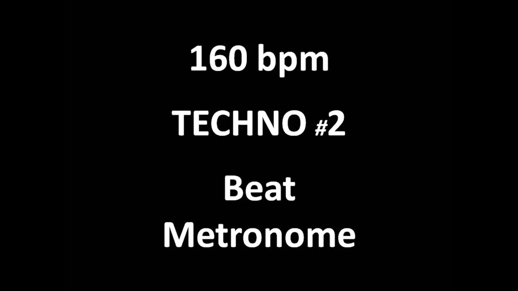 How many beats per minute is dark techno?