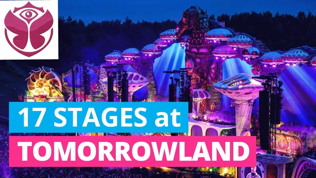 How many stages Tomorrowland has?
