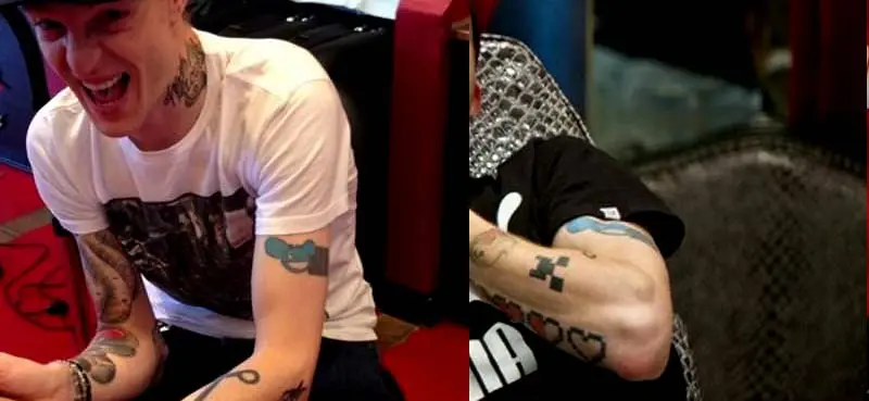How many tattoos does Deadmau5 have?