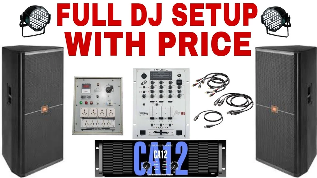 How much does it cost to set up a DJ?
