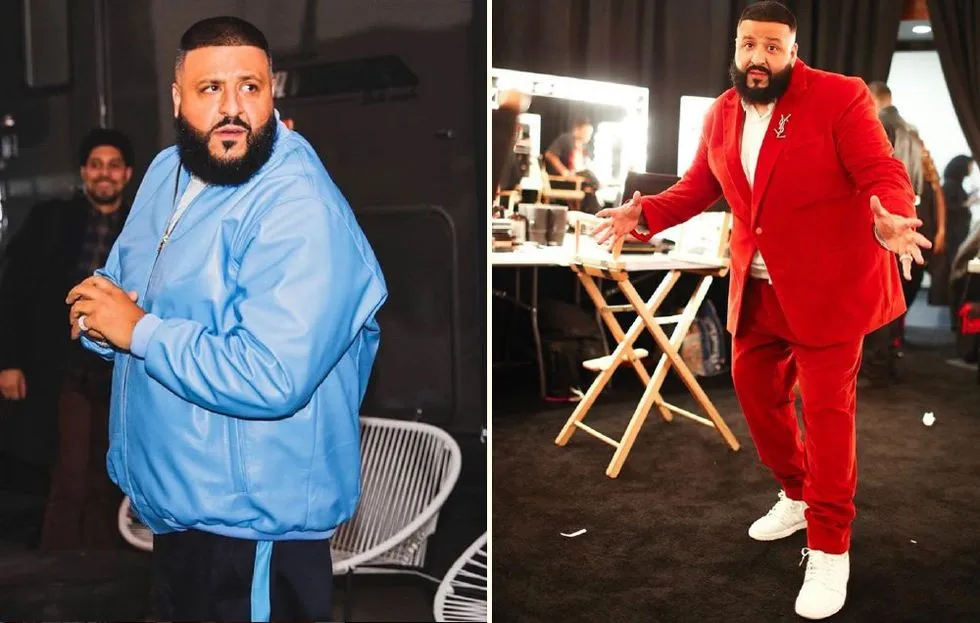 How many pounds did DJ Khaled lose?
