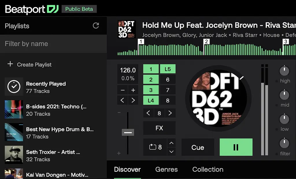 Is Beatport DJ app free?