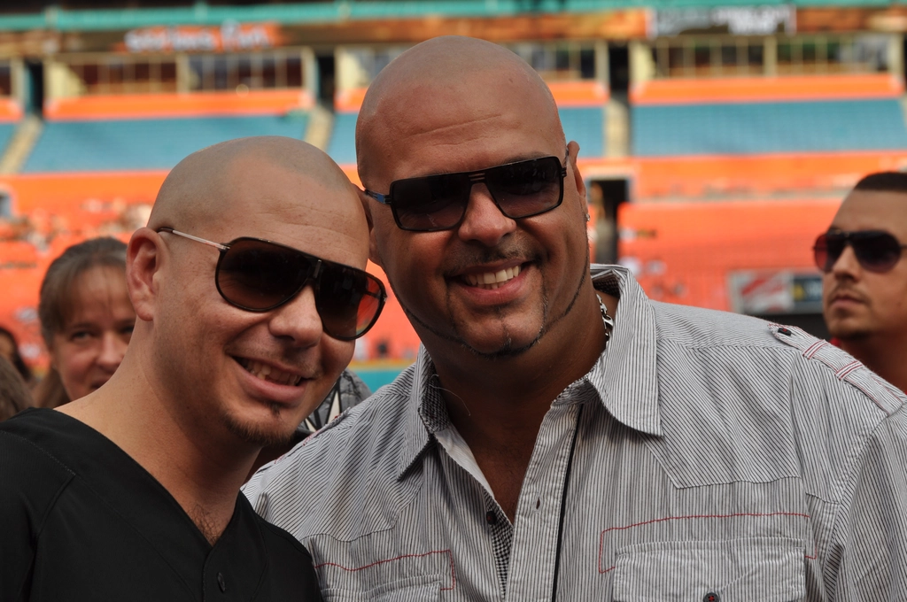 Is DJ Laz related to Pitbull?