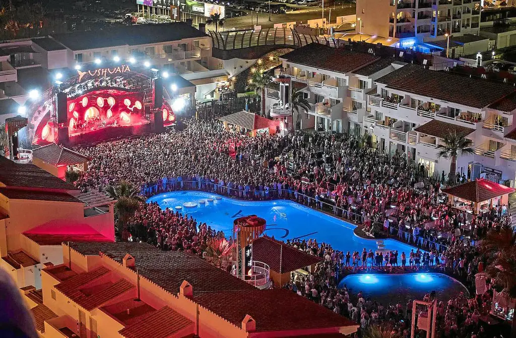 What country is Ushuaia Ibiza in?