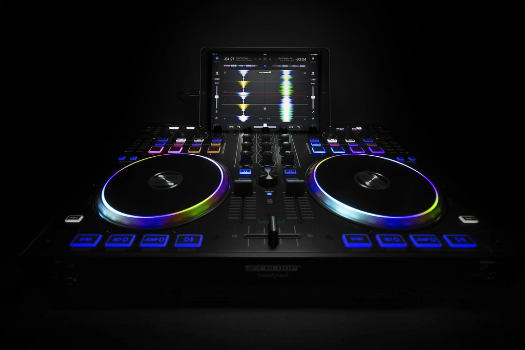 What DJ controller works with Spotify?