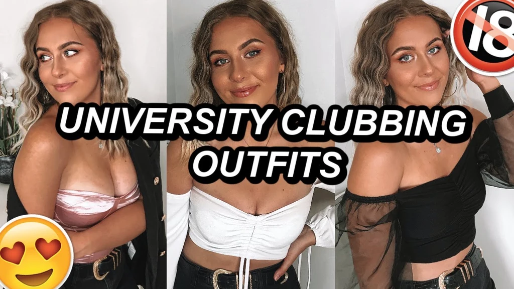What do students wear clubbing?