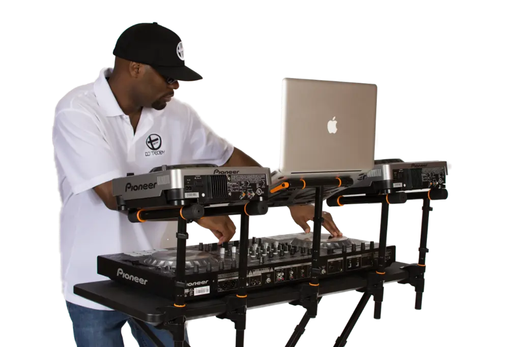 What is the best height for a DJ stand?