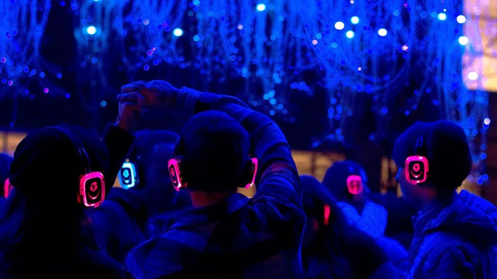 What is another name for a silent disco?