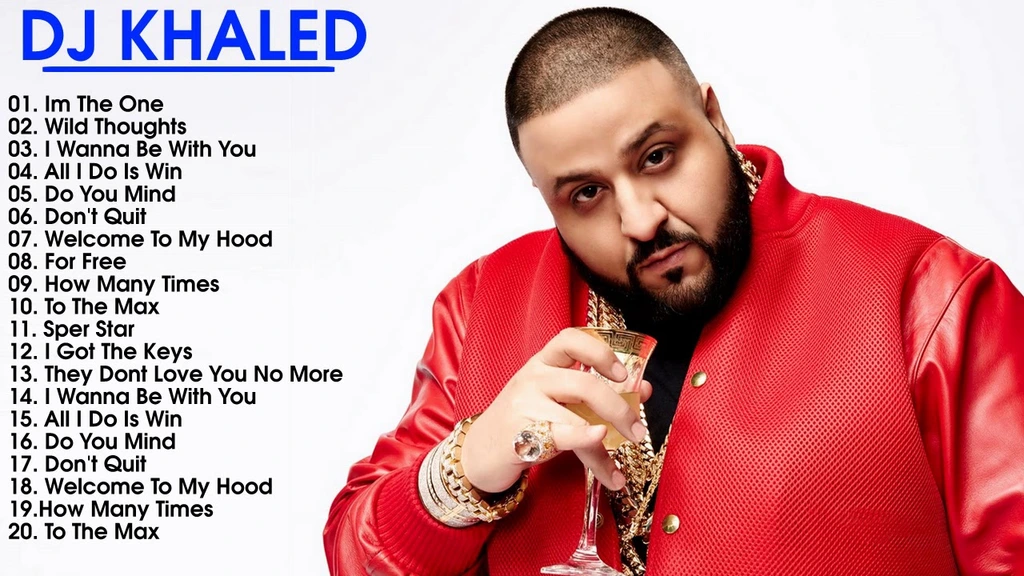 How many songs did DJ Khaled sing?