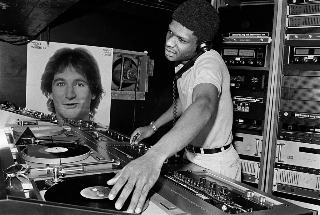What musical sources did DJs in the 1970s use to create hip-hop?