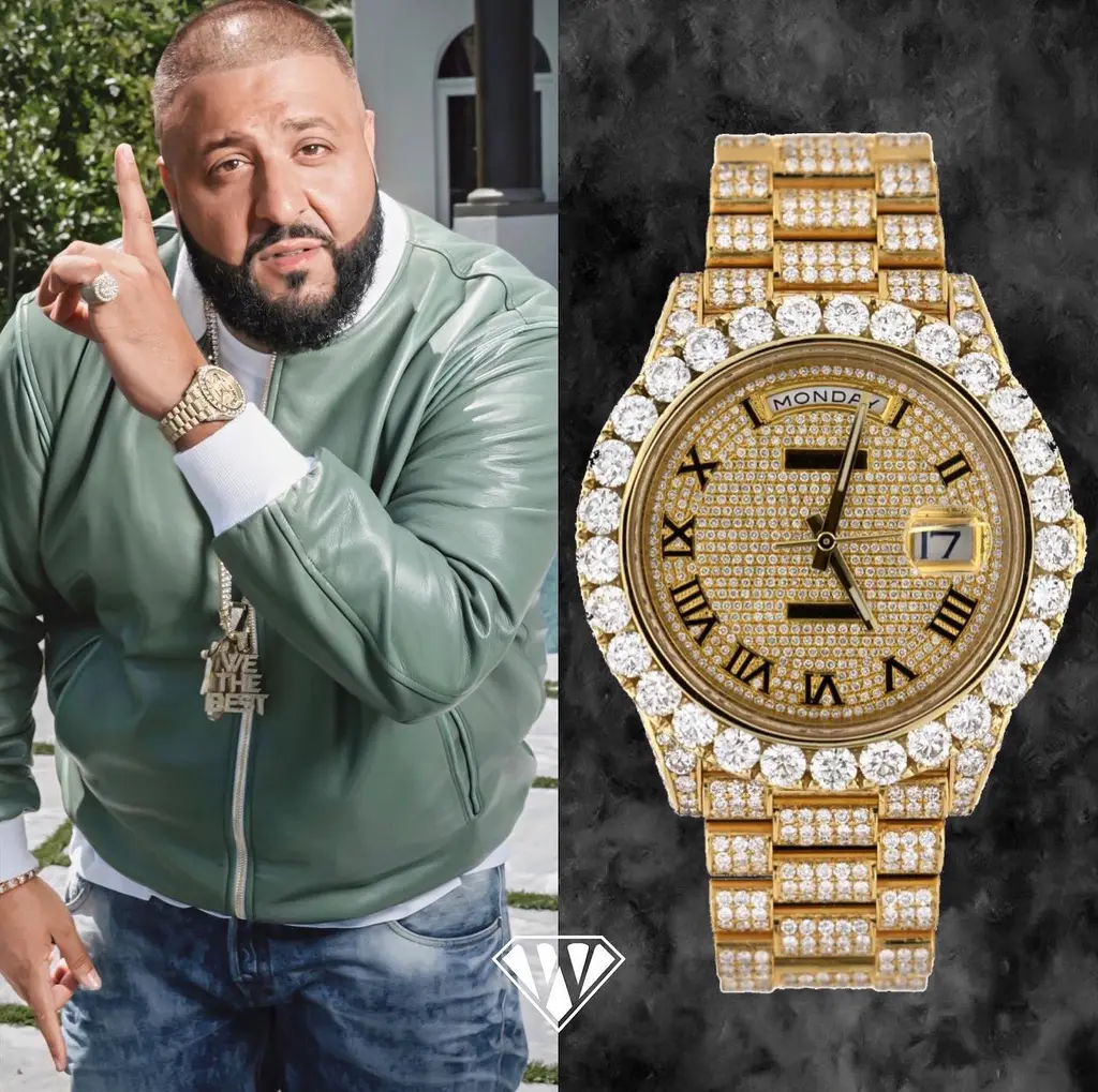 What watch does DJ Khaled wear?