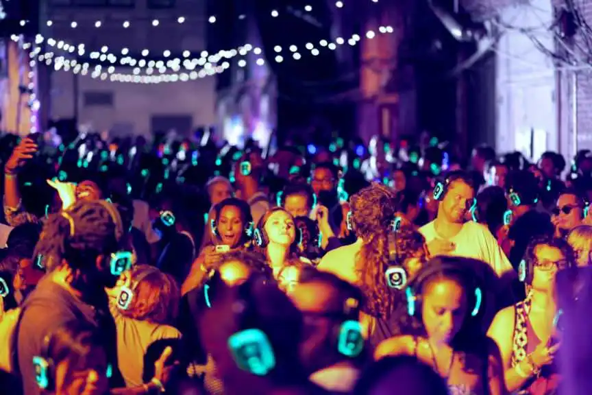 When did silent discos become a thing?