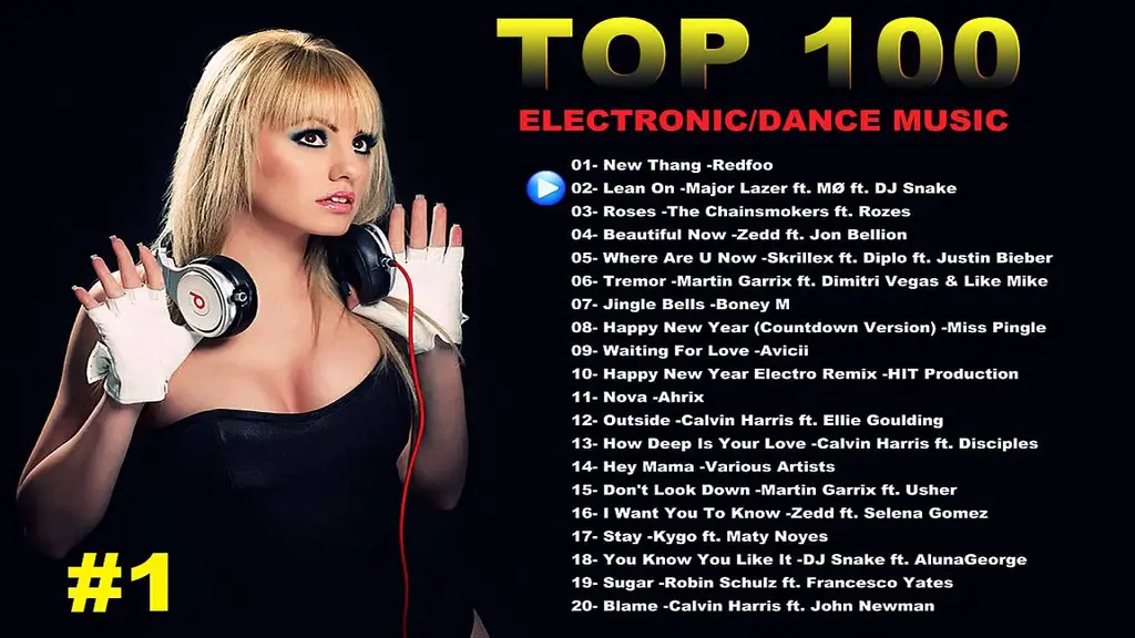 When was electronic dance music most popular?