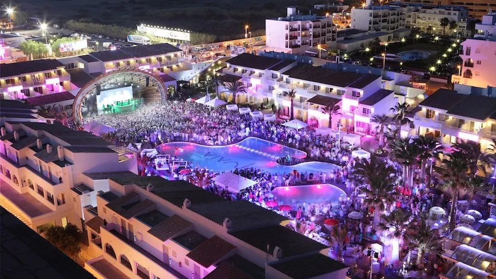 Where does all the partying happen in Ibiza?