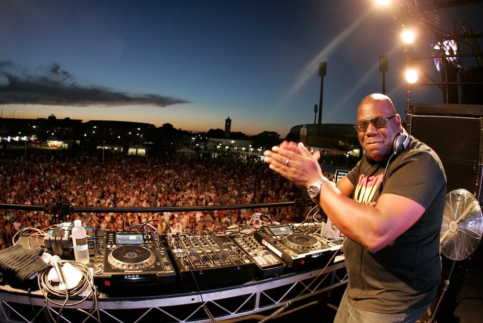 Where does Carl Cox play in Ibiza?
