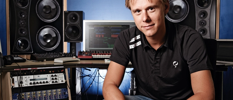 Where is Armin van Buuren studio?