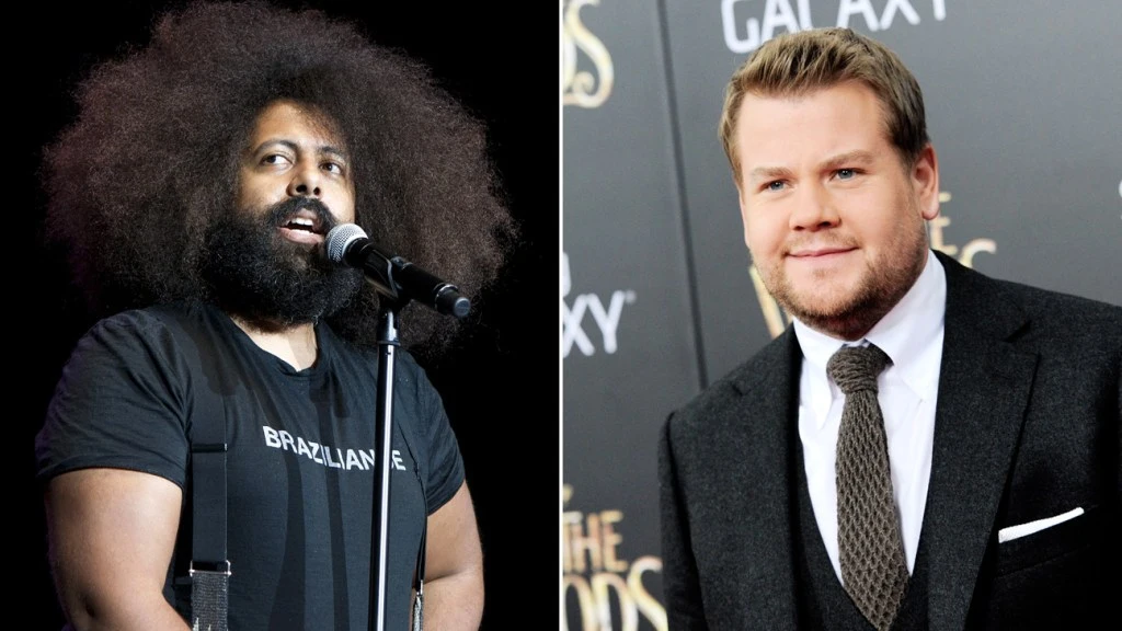 Who is the band leader for Reggie on James Corden?