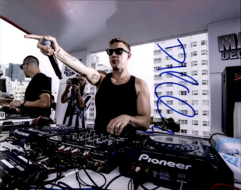 Who is Diplo signed with?
