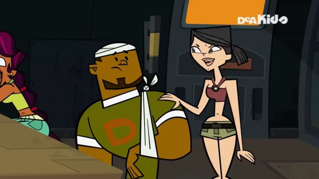 Who is DJ's girlfriend in Total Drama?