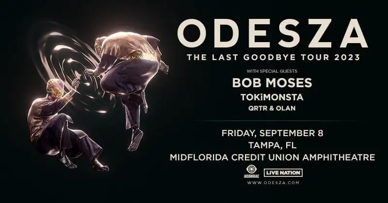 Who is opening for ODESZA Tampa?