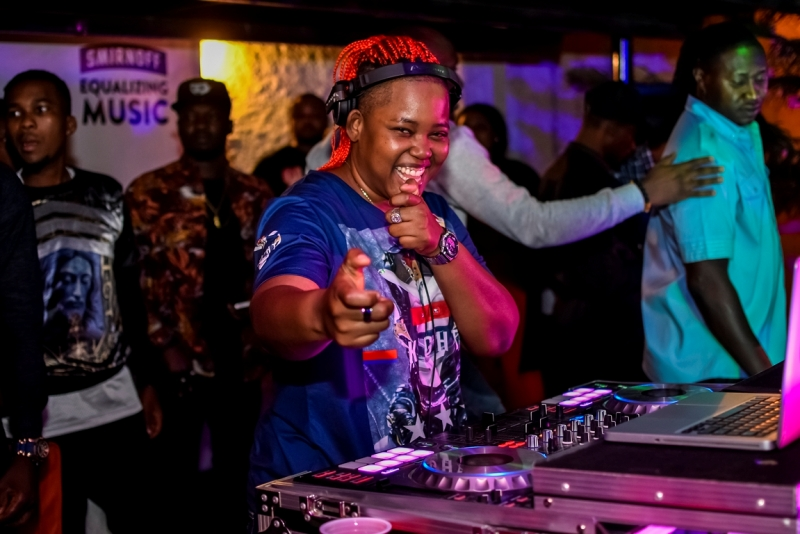 Who is the female DJ in Namibia?