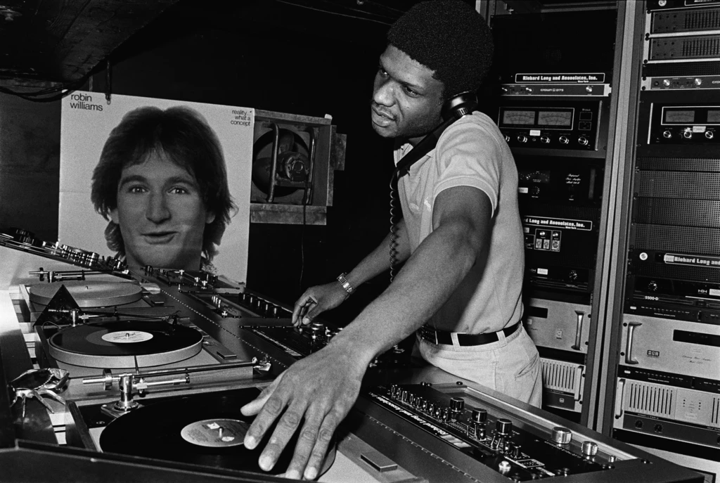 Who was the black DJ in the 70s?