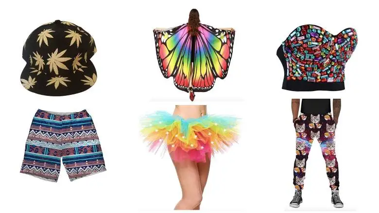 What is raver fashion?
