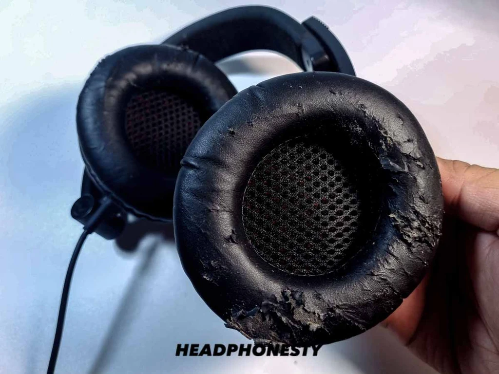 Why do headphone cups wear out?