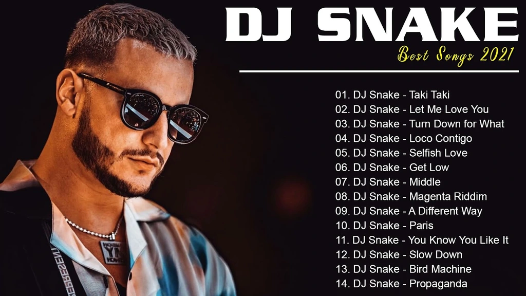 How many albums does DJ Snake have?