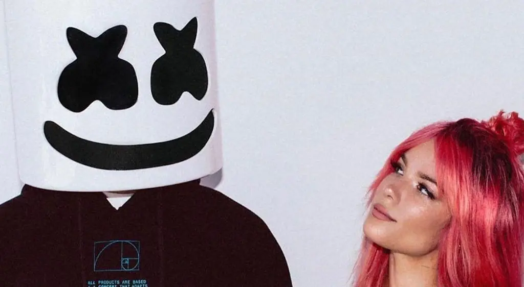 Why is Marshmello not showing his face?