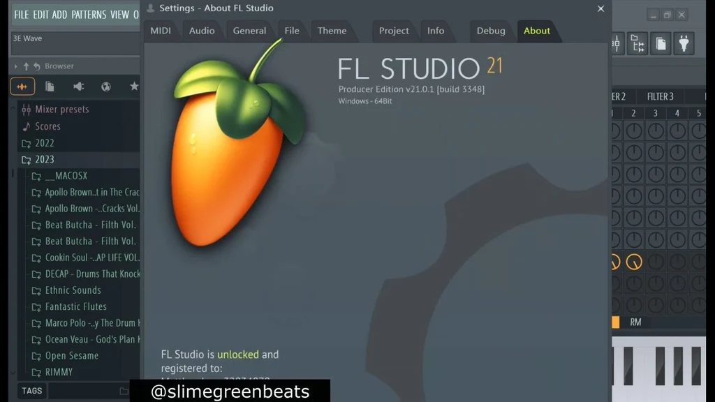 FL Studio 21, FILE, место, внимание, проект