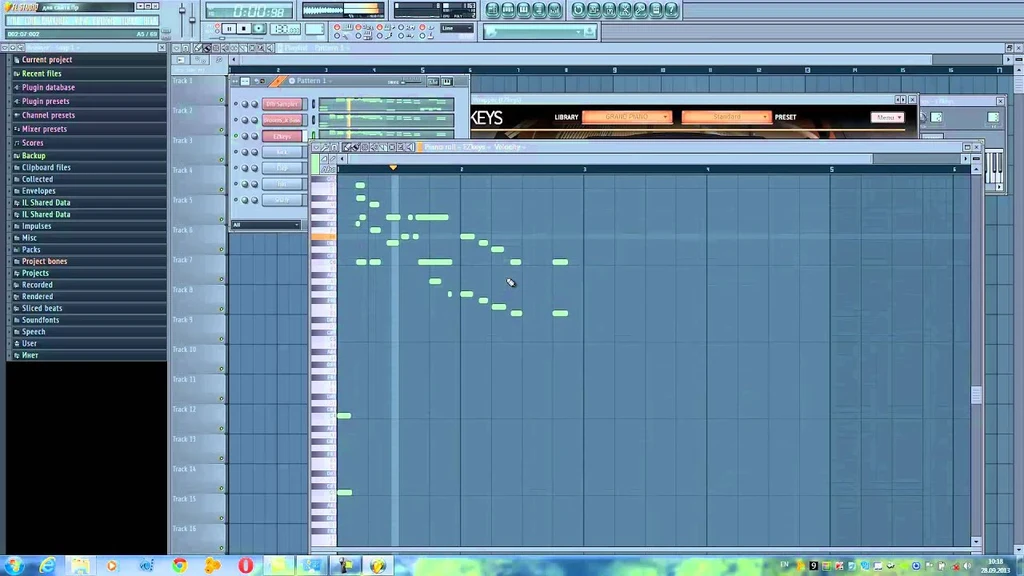 Фл студио, FL Studio, fsc, браузер