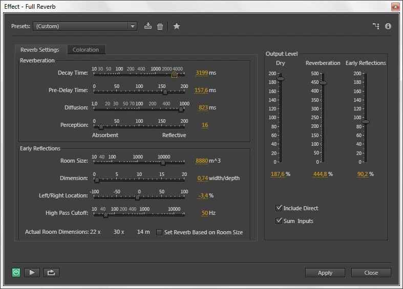 Adobe Audition, Waveform, Multitrack, звук