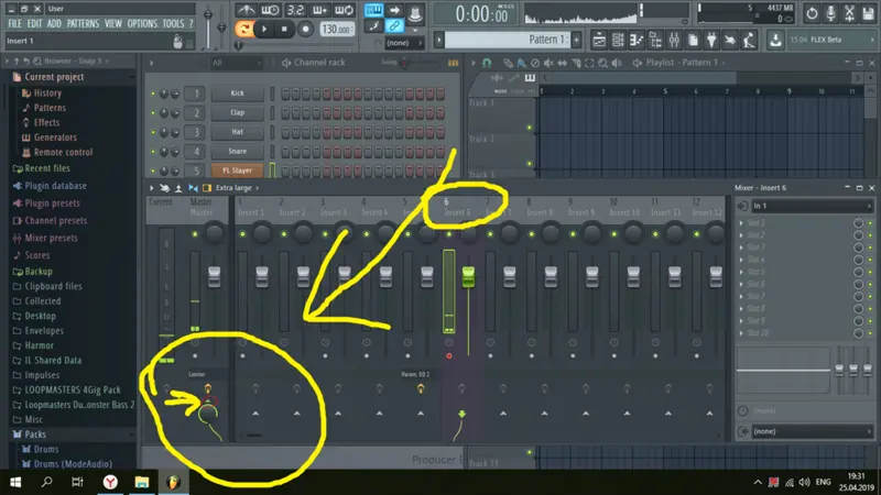 решение этой проблемы простое при записи нужно отключить ваш голос в fl studio Так как это сделать