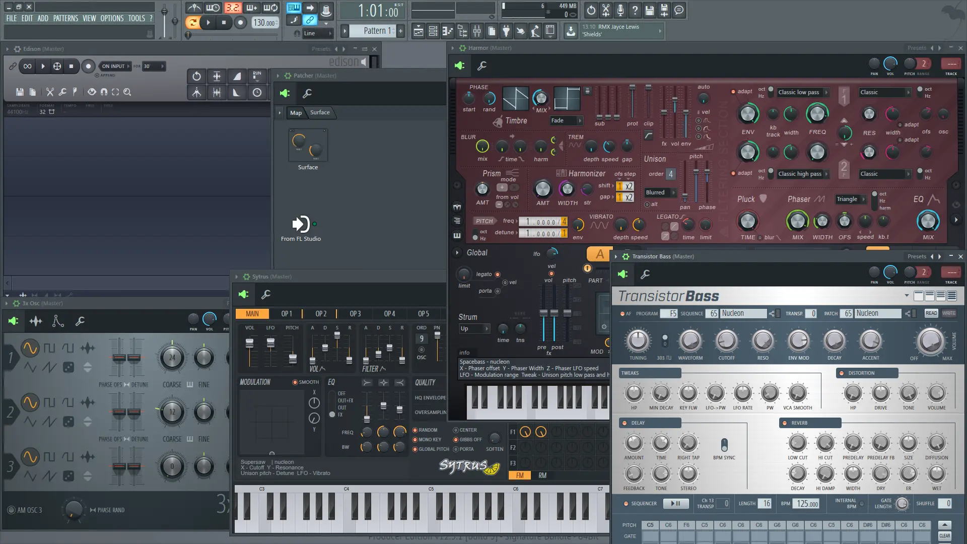 FL Studio представляет собой программное обеспечение для записи и обработки звука