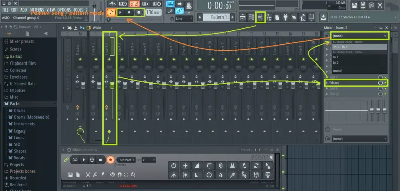 Как включить Edison FL Studio ❓