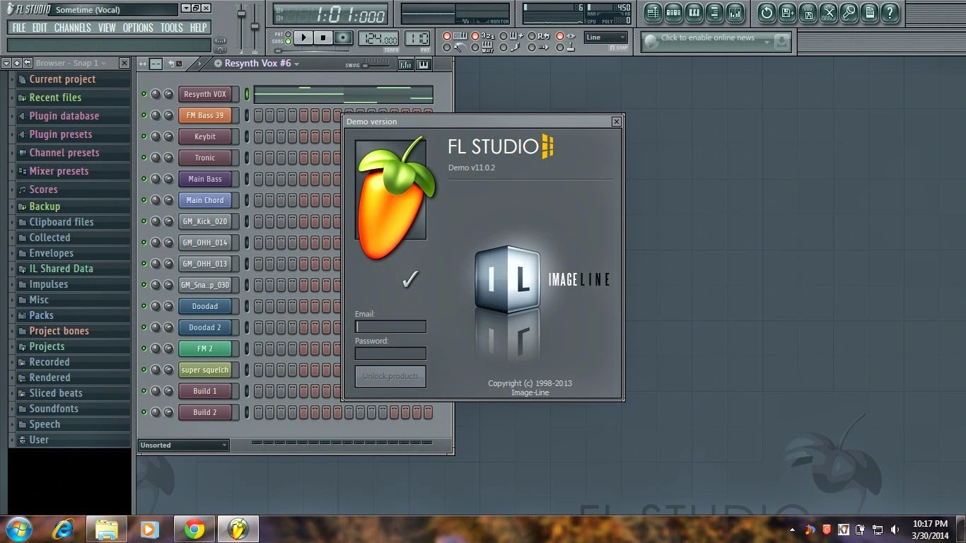Какие файлы открывает FL Studio