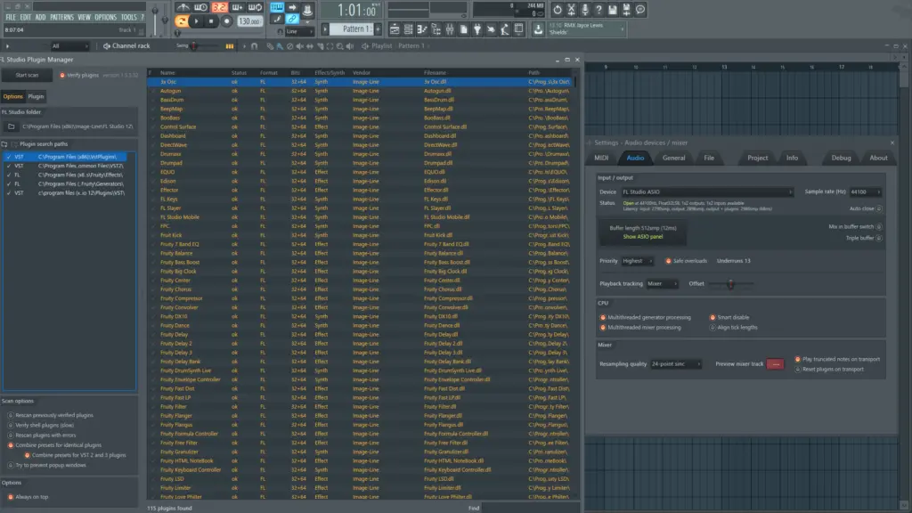 Какие характеристики нужны для FL Studio